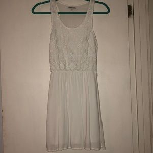 White Flowy Dress